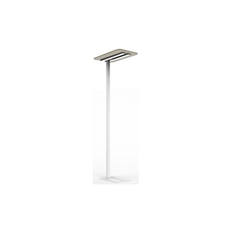 Unilux lampadaire à led nexus, avec plaque de feutre, blanc