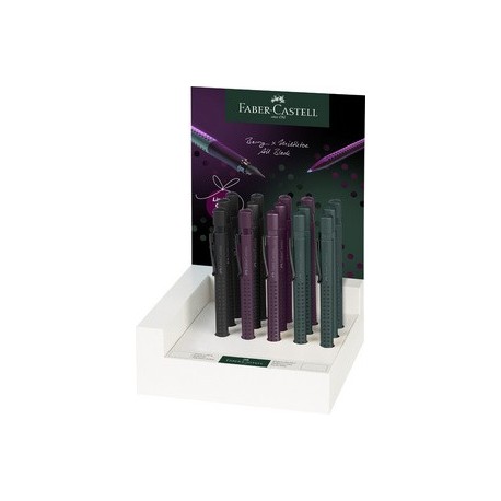 Faber-castell stylo à bille grip edition, en présentoir