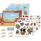 Heyda set de cartes transferts rub-on "princesse"