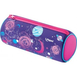 Maped trousse ronde cosmic kids, en néoprène, assorti