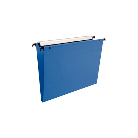 Esselte dossiers suspendus vmg, pp, bleu, fond 30 mm (LOT DE 5)