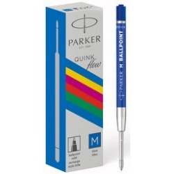 Parker recharge pour stylo à bille quinkflow eco, bleu