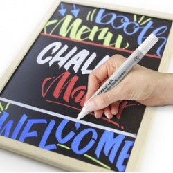 Staedtler lumocolor marqueur à la craie chalk marker, blanc