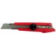 Nt cutter l-700rp, boîtier en plastique, 18 mm, rouge