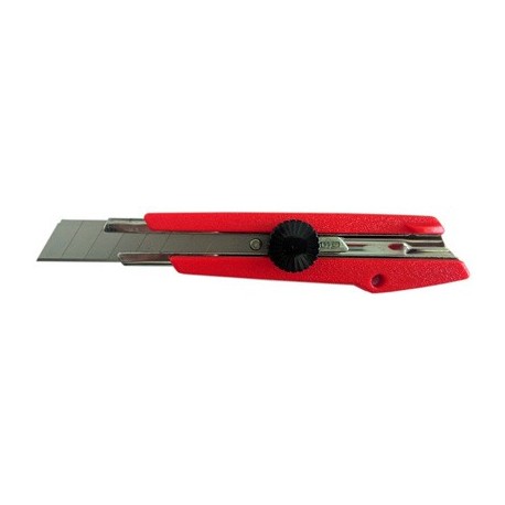 Nt cutter l-700rp, boîtier en plastique, 18 mm, rouge