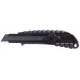 Nt cutter pmgl-ev02, boîtier en aluminium, 18 mm, noir