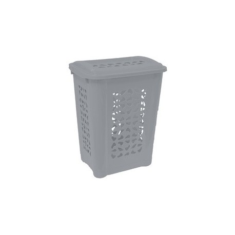 Keeeper panier à linge "per" avec couvercle, 60 l, nordic-