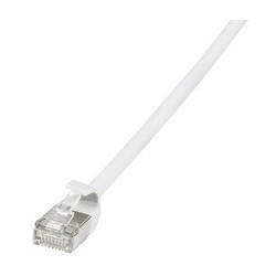Logilink câble patch ultraflex, cat. 6a, u/ftp, 2,0 m, jaune