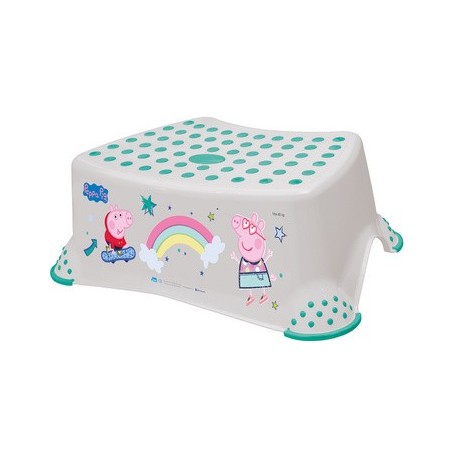 Keeeper kids marche-pied tomek "peppa pig", nordic-white