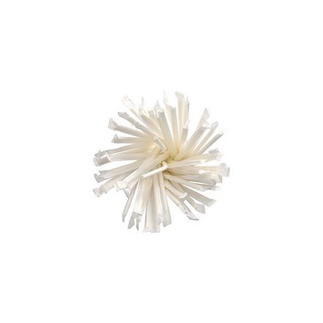 Papstar paille en papier "pure", 200 mm, blanc