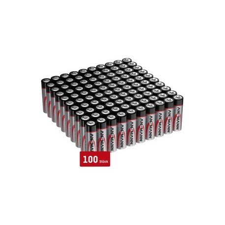 Ansmann pile alcaline, micro aa, lot de 100