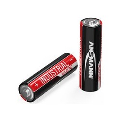 Ansmann pile alcaline "industrial", mignon aa, pack de 10