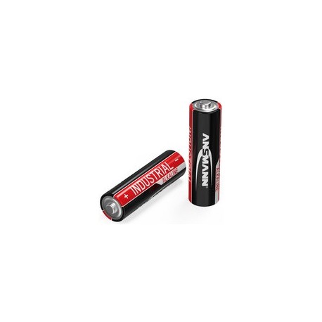 Ansmann pile alcaline "industrial", mignon aa, pack de 10
