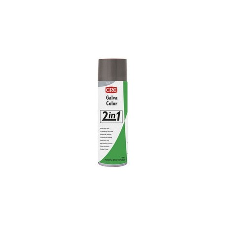 Crc laque protectrice de peinture galvacolor 2in1, argent,
