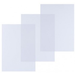 Pavo plats de couverture, a4, pet, transparent, 0,20 mm