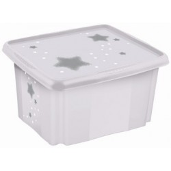 Keeeper boîte de rangement karolina "stars", 15 litres