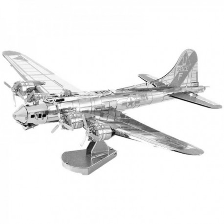 Puzzle 3D en métal - Avion B-17 Flying Fortress
