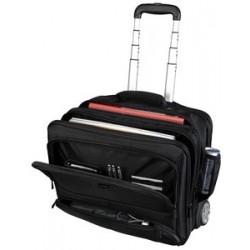 Lightpak business notebook-trolley "sky", nylon, schwarz