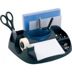 Maped multi pots à crayons, evolys compact office, noir/bleu