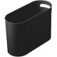 Helit corbeille à papier design classics, 22 litres, ps,noir