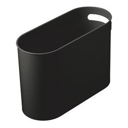 Helit corbeille à papier design classics, 22 litres, ps,noir