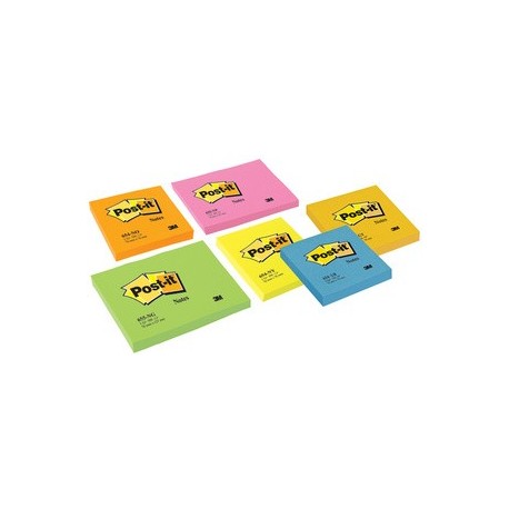 3m post-it bloc-notes, vert néon, 127 x 76 mm,