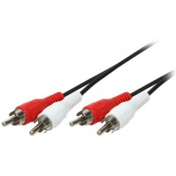 Logilink câble audio, 2x mâle cinch - 2x mâle cinch, 10 m