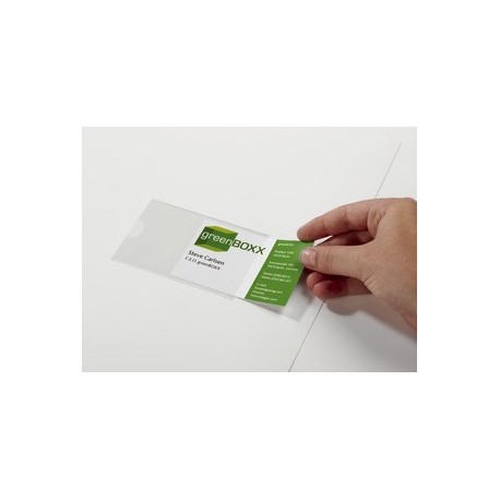Durable pochettes autocollantes pocketfix, (l)74 x (h)32 mm
