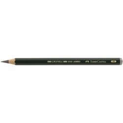 Faber-castell bleistift castell 9000 jumbo, härtegrad: hb