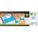 Elba interclaires duo, en carton, 240 x 105 mm, bleu