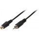 Logilink câble audio, mâle cinch  - femelle cinch, 10 m