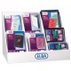 Elba etuis de protection, pvc, 93 pièces en présentoir