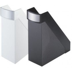 Helit porte-revues linear, format a4, polystyrène, noir