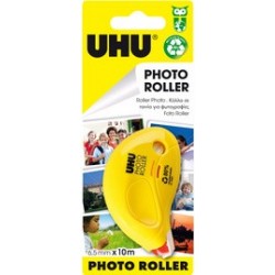 Uhu roller colle photo roller, (l)6,5 mm x (l)10 m