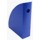 Exacompta porte-revues mag-cube, a4+, bleu royal