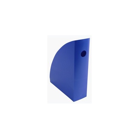 Exacompta porte-revues mag-cube, a4+, bleu royal
