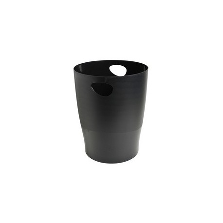Exacompta corbeille à papier ecobin, 15 litres, givrés