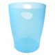 Exacompta corbeille à papier ecobin, 15 litres, turquoise