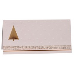RÖmerturm carte de noël "christmas lettering", crème
