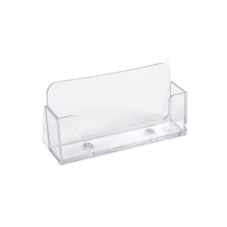 Exacompta distributeur de cartes de visite, cristal