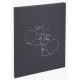 Exacompta livre d'or art, 220 x 270 mm, noir