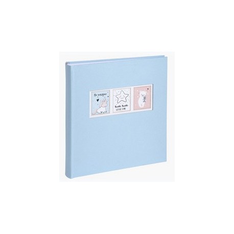 Exacompta album photos bébé sweet, 290 x 320 mm, bleu clair