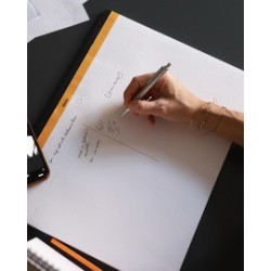 Rhodia sous-main semainier non daté rhodiatime, a3+