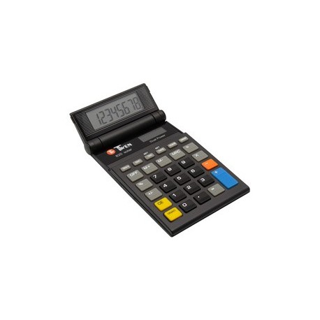 Twen calculatrice de poche 820 solaire, noir