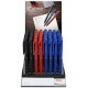 Pentel stylo à bille rétractable calme, 0,35 mm, présentoir