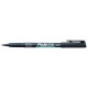 Pentel marqueur permanent green-label nms50, bleu