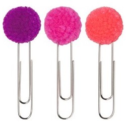 Knorr prandell set de trombones à pompon "fluo", assorti