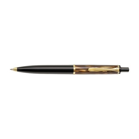 Pelikan stylo à bille k 200, brun marbré