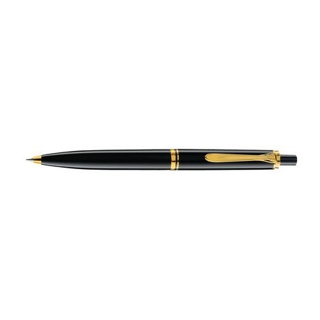 Pelikan stylo à bille rétractable "souverän 400", noir/or