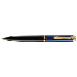 Pelikan stylo à bille rotatif "souverän 600", noir/bleu